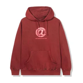 AntiSocialSocialClub DON’T RED HOODIE-RED