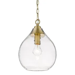 Ariella Small Pendant in Brushed Champagne Bronze