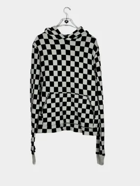 Checked Hoodie