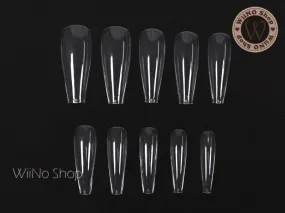 Coffin Long Full Cover False Nail Art Tips