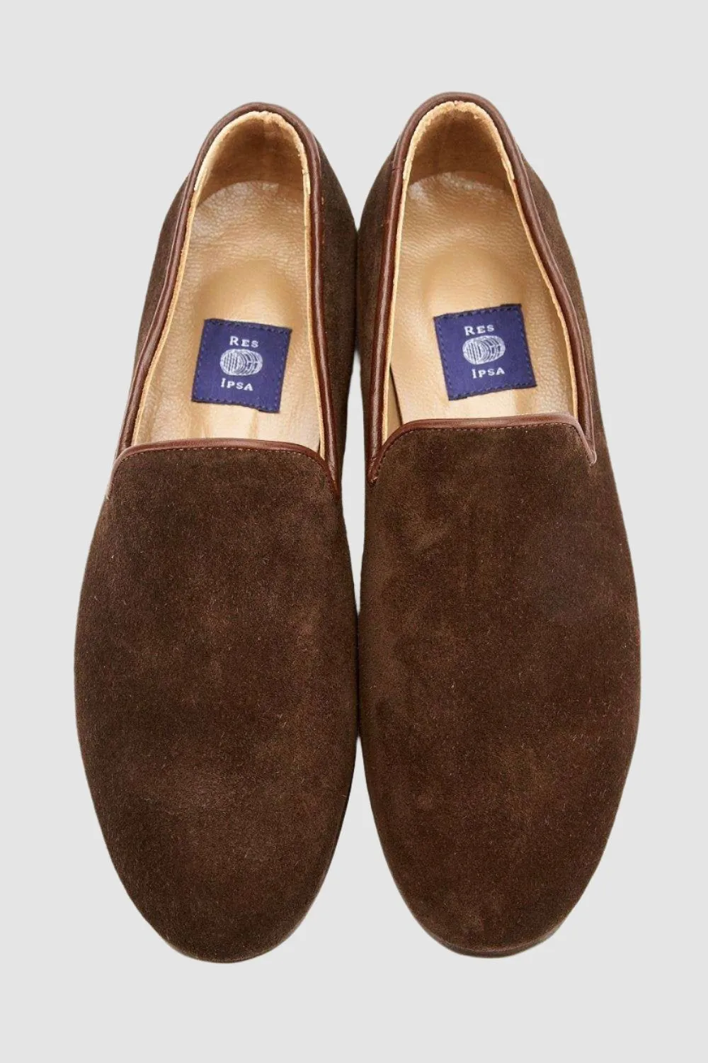 Espresso Suede Loafers