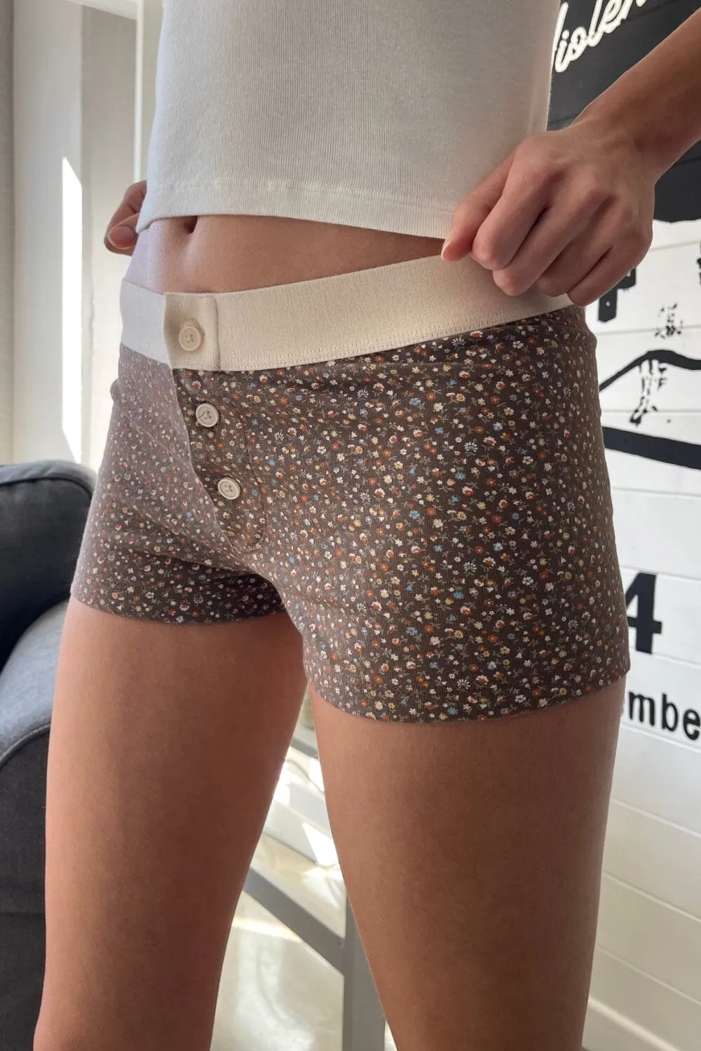 Floral Boyshort Underwear