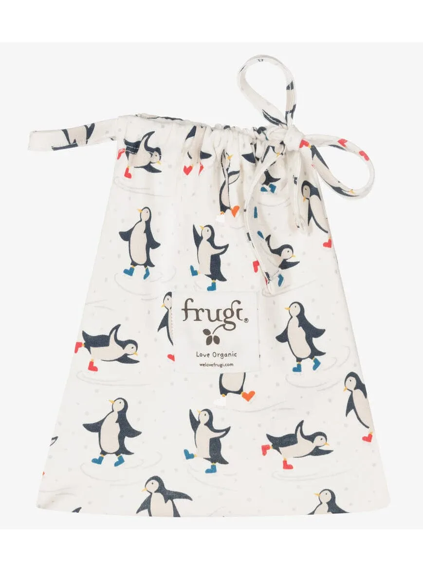 Organic Cotton Penguin Sleepsuit, Bodysuit & Hat Gift Set by Frugi