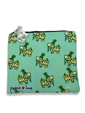 PINEAPPLE PUP ZIPPER POUCH