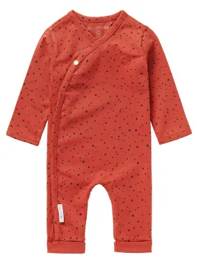 Polkadot Footless Sleepsuit - Ginger