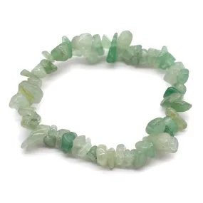 Pulsera Fragmentos Piedras Preciosas AVENTURINE GREEN