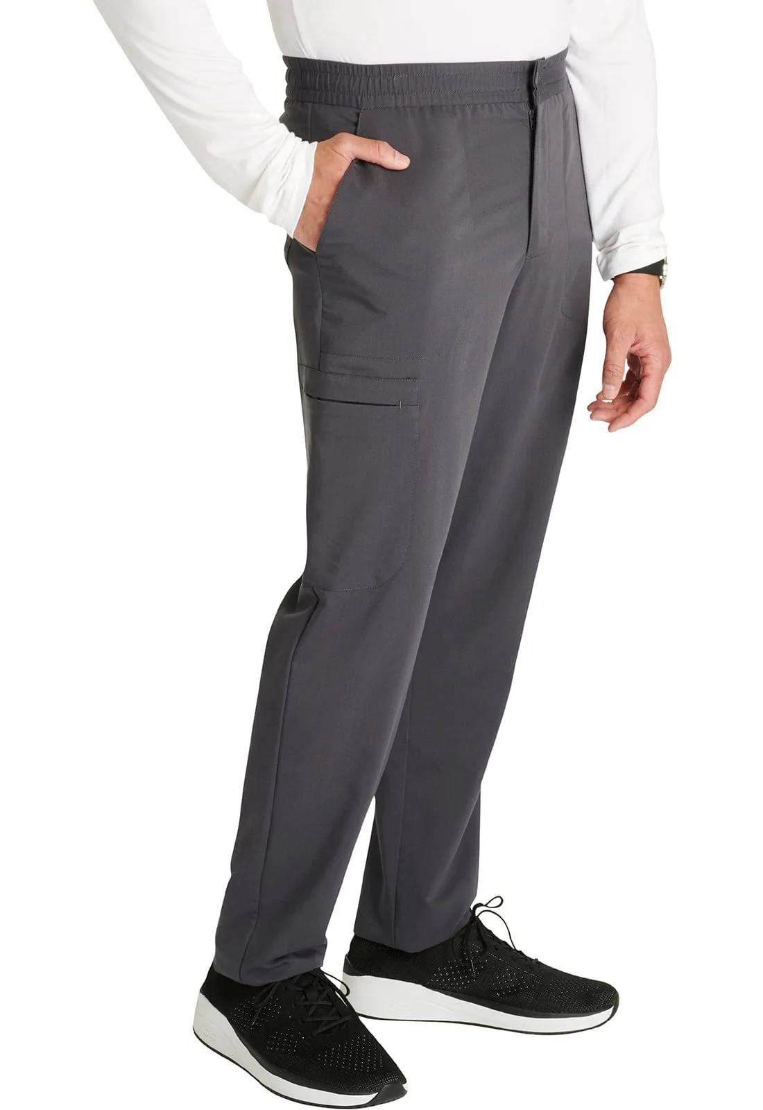 Tend Cherokee Atmos Men's Tapered Leg Scrub Pant Pewter - Inseam 32" (81cm) TD-CK131APWT