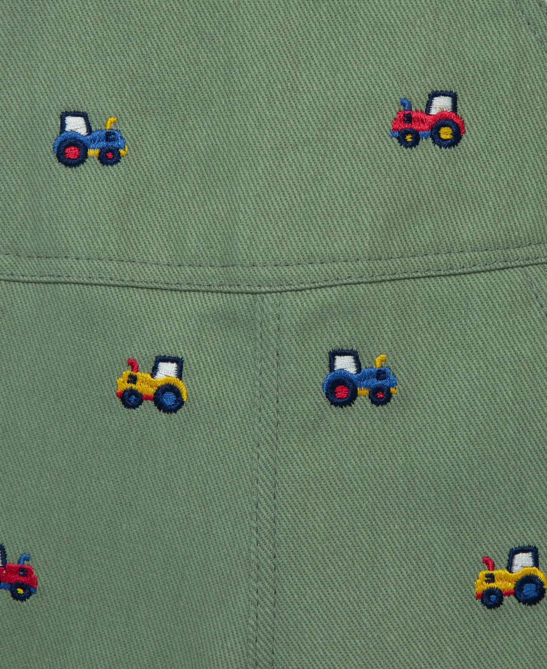 Tractors Woven Overall Set (12M-24M)