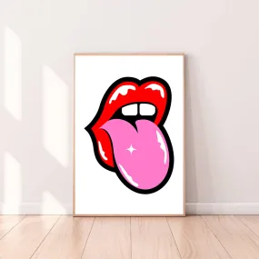 Wall Art Lip